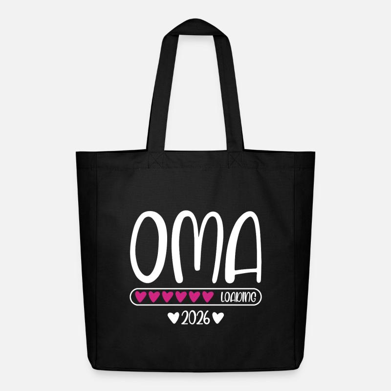 Oma 2026 loading - Midweight recycelter Stoffbeutel von Stanley/Stella - Schwarz
