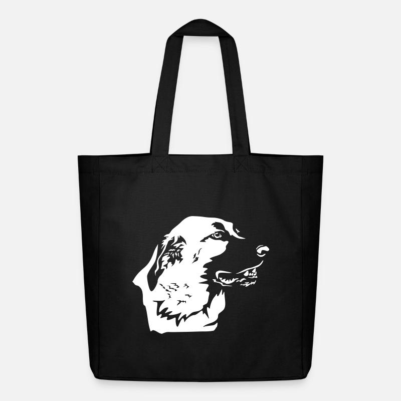 Kangal Kopf "Black Edition" - Midweight recycelter Stoffbeutel von Stanley/Stella - Schwarz