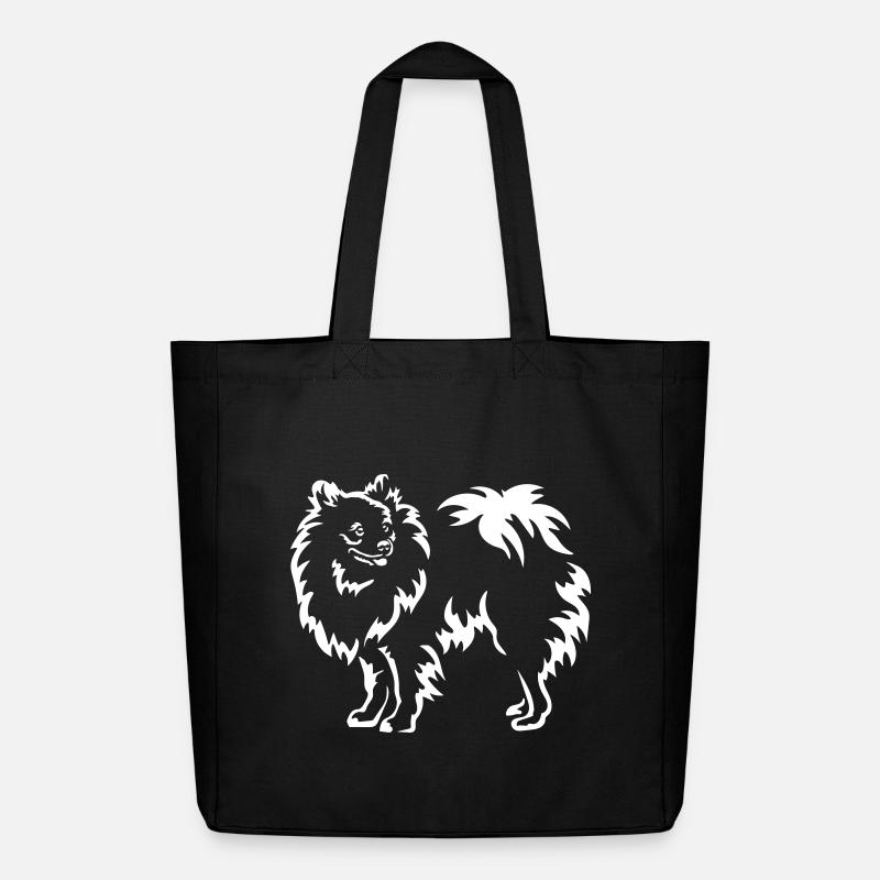 Spitz "Black Edition" - Midweight recycelter Stoffbeutel von Stanley/Stella - Schwarz