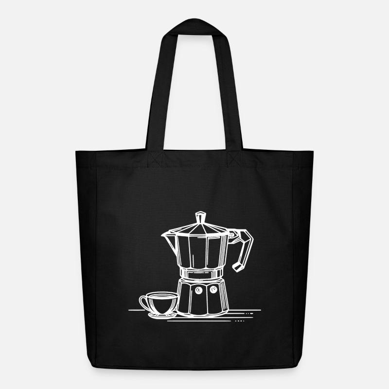 Bialetti - Midweight recycelter Stoffbeutel von Stanley/Stella - Schwarz