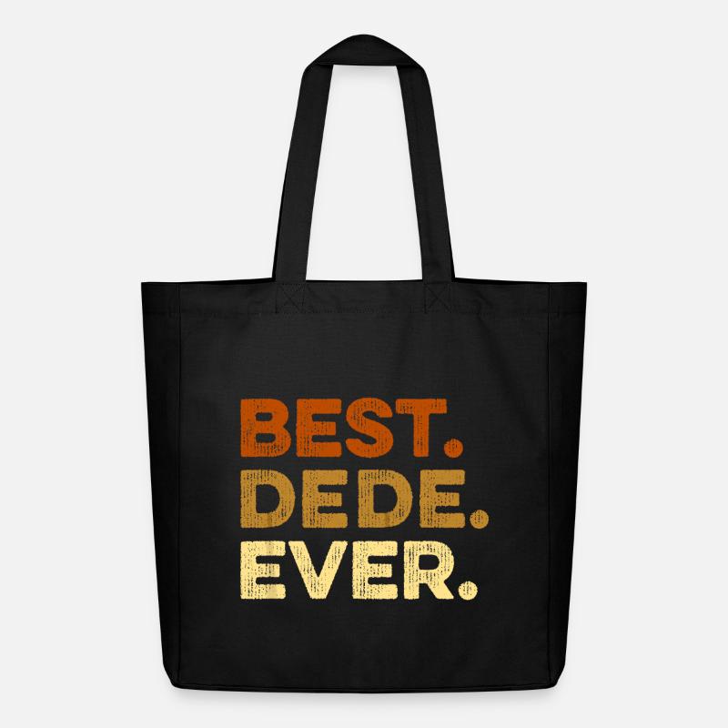 Türk Dede Design - Bester Dede (Opa) aller Zeiten  - Midweight recycelter Stoffbeutel von Stanley/Stella - Schwarz