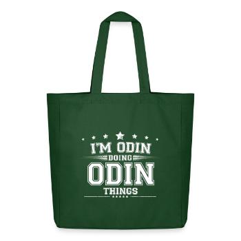 Odin - Tote bag Stanley/Stella Midweight recyclé - vert bouteille - Devant