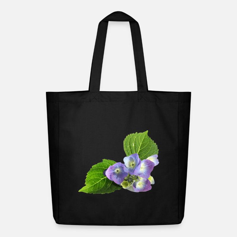 fleur - Tote bag Stanley/Stella Midweight recyclé - noir
