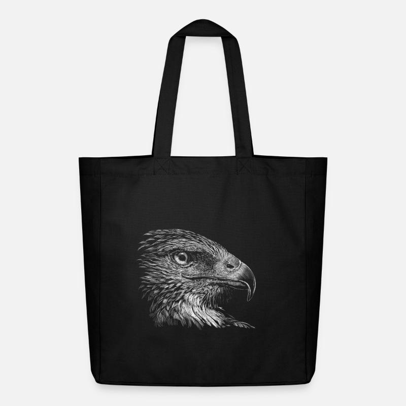 Eagle - Midweight Recycled Tote Bag by Stanley/Stella - black