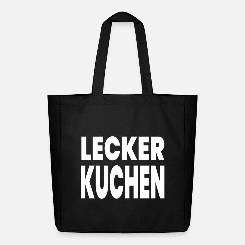 Kuchen - Midweight recycelter Stoffbeutel von Stanley/Stella - Schwarz