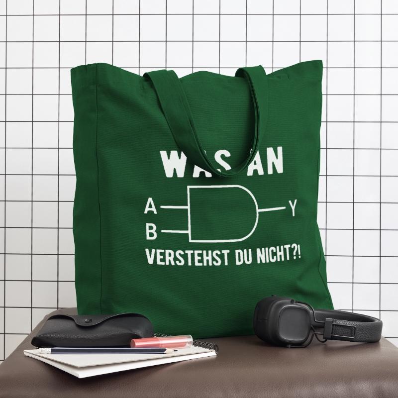Computer Scientist Nerd Programmer Admin Ges Midweight Recycled Tote Bag by Stanley/Stella