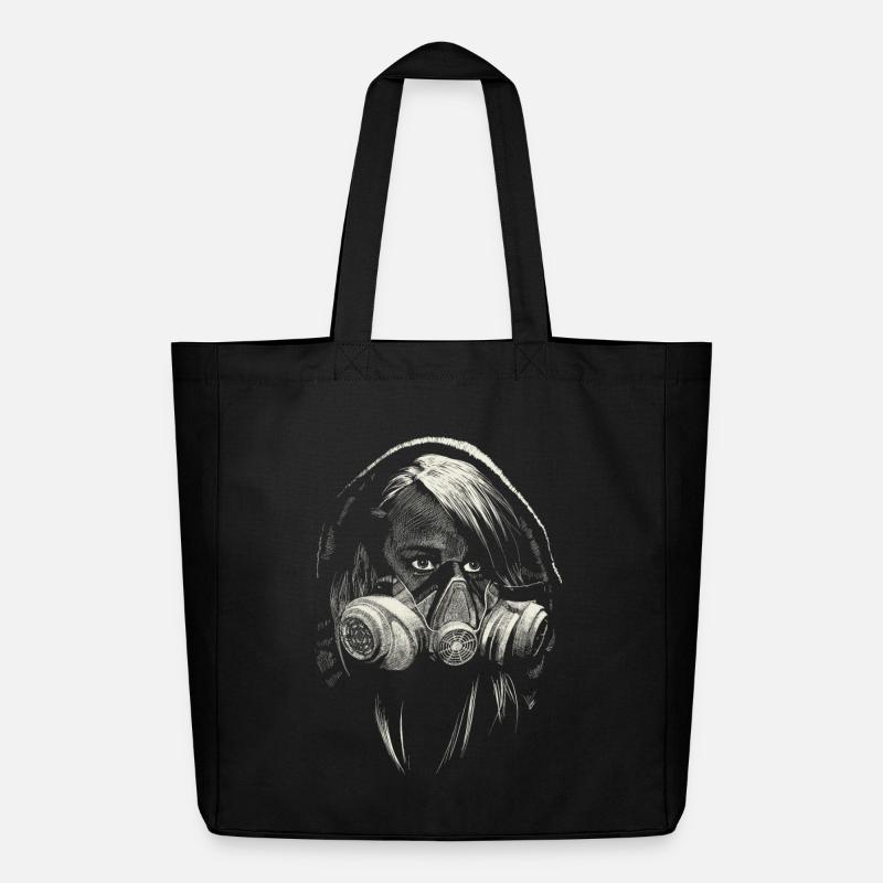 graffiti - Tote bag Stanley/Stella Midweight recyclé - noir