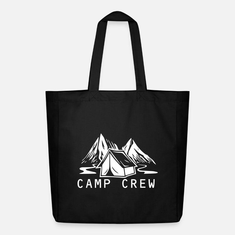 Camp Crew - Midweight recycelter Stoffbeutel von Stanley/Stella - Schwarz