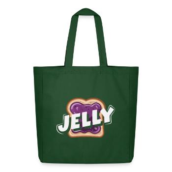 Look Partner Beurre de Cacahuète & Confiture Design - Tote bag Stanley/Stella Midweight recyclé - vert bouteille - Devant