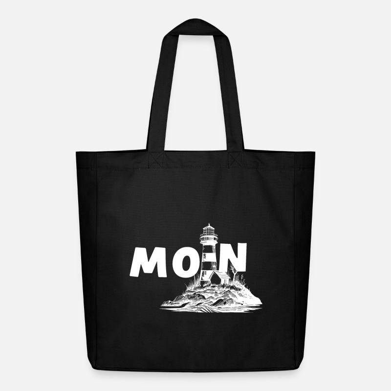 Moin - Midweight recycelter Stoffbeutel von Stanley/Stella - Schwarz
