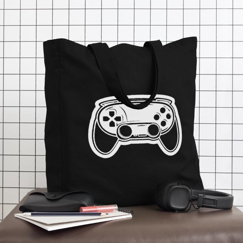 Dessin de manette de jeu vidéo Tote bag Stanley/Stella Midweight recyclé
