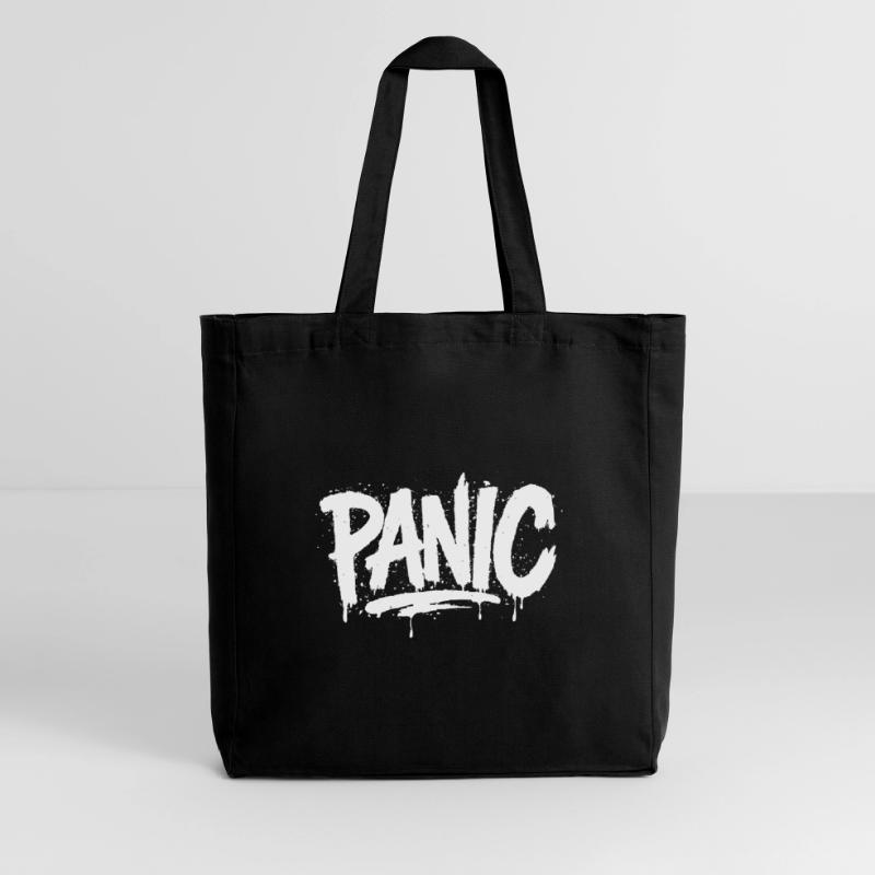 PANIC Expressive Grau-Ästhetik mit Risiko-Bothrin Midweight recycelter Stoffbeutel von Stanley/Stella