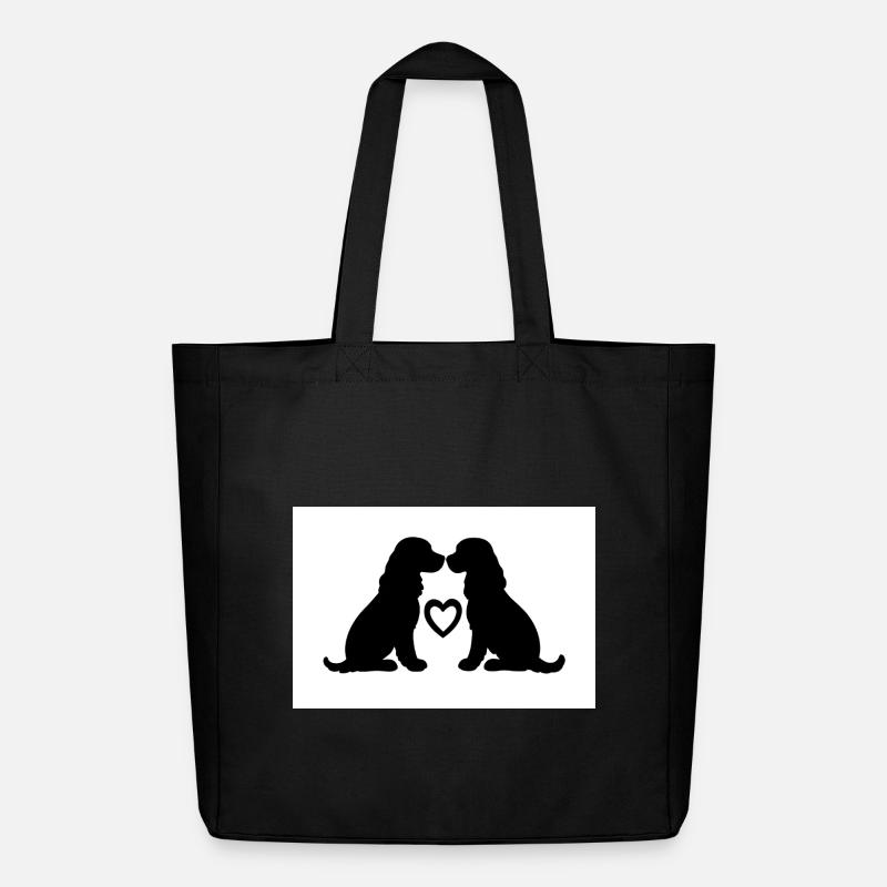 Cocker Spaniel - Midweight Recycled Tote Bag by Stanley/Stella - black