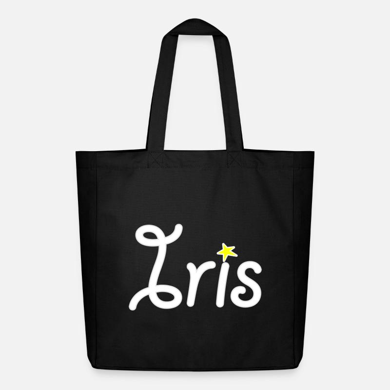 Iris - Midweight Recycled Tote Bag by Stanley/Stella - black