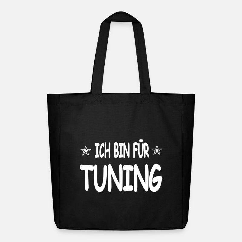 Tuning - Midweight recycelter Stoffbeutel von Stanley/Stella - Schwarz