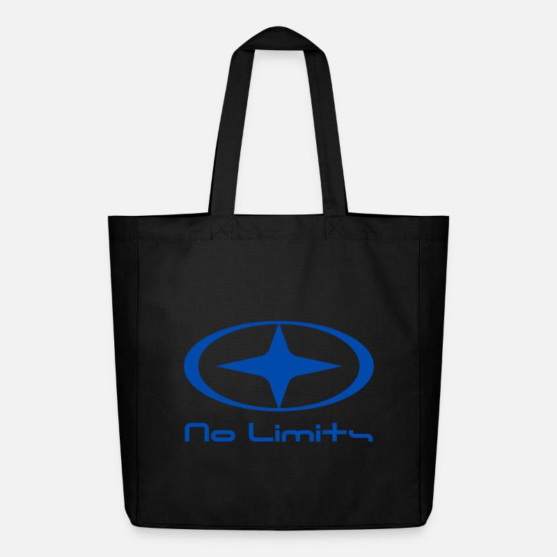 No Limits - Midweight recycelter Stoffbeutel von Stanley/Stella - Schwarz