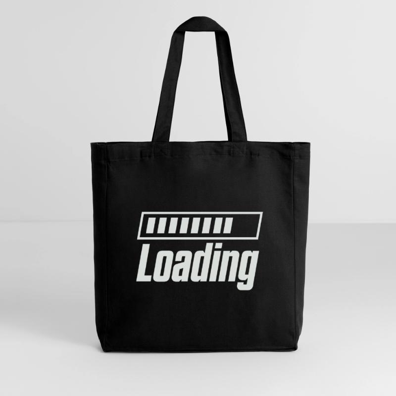 Loading Loading Bar Midweight Recycled Tote Bag by Stanley/Stella