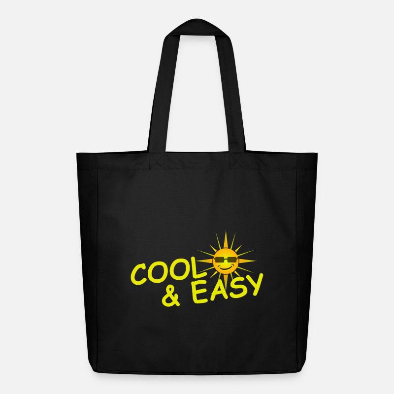 COOL & EASY - Midweight recycelter Stoffbeutel von Stanley/Stella - Schwarz