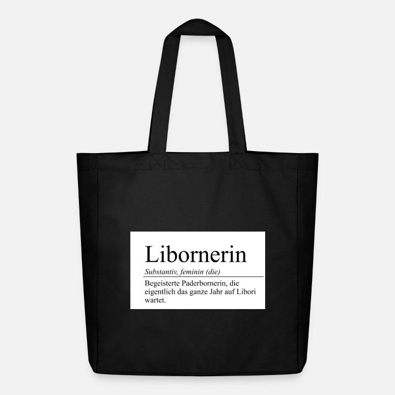 libornerin - Midweight recycelter Stoffbeutel von Stanley/Stella - Schwarz