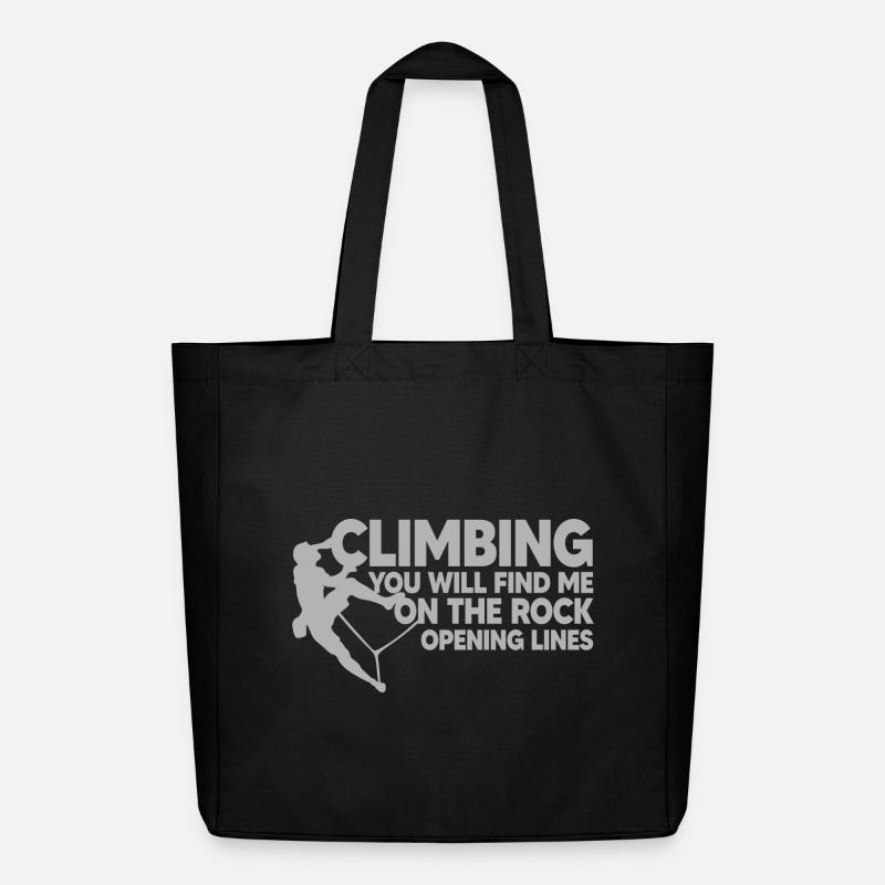 ESCALADE, ESCALADE, lignes d’ouverture - Tote bag Stanley/Stella Midweight recyclé - noir