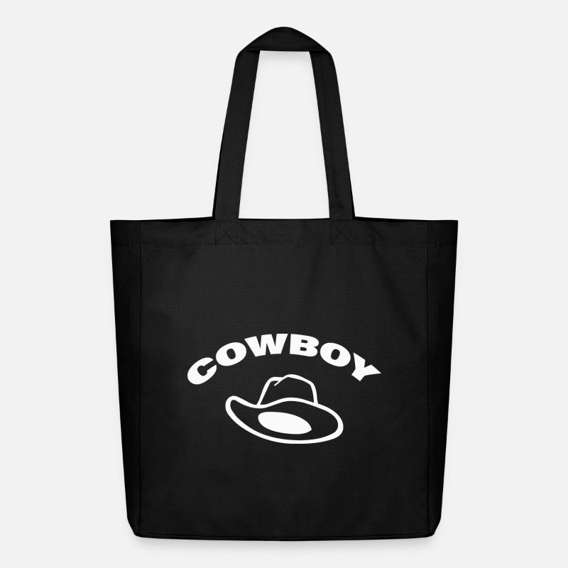 COWBOY - Midweight recycelter Stoffbeutel von Stanley/Stella - Schwarz