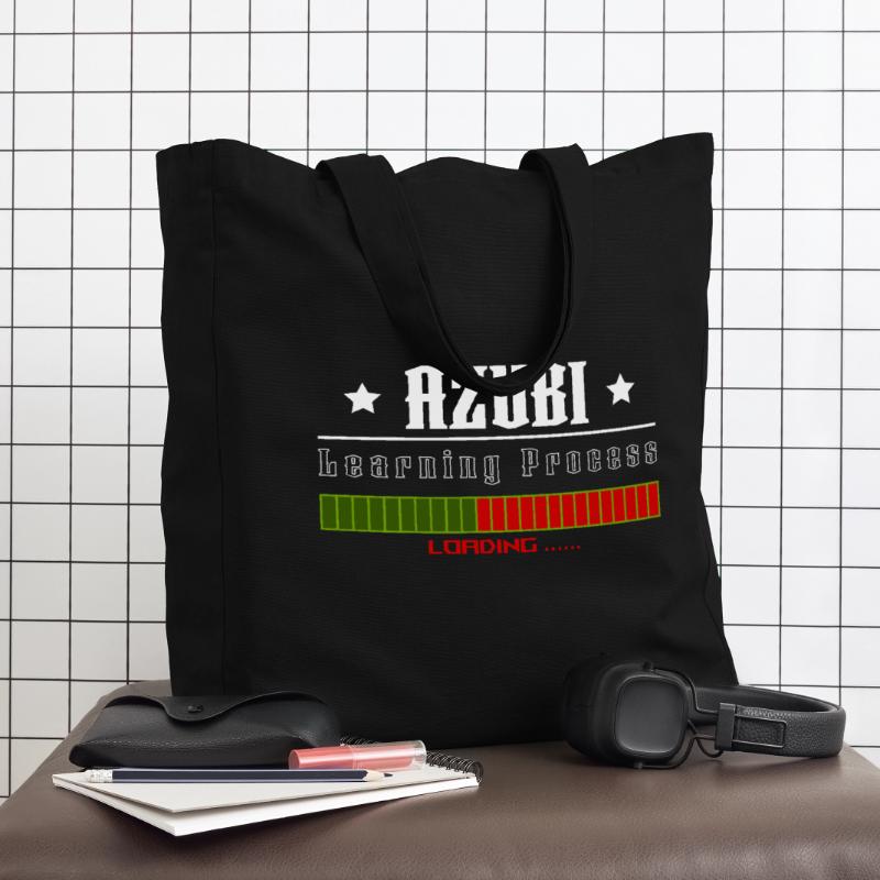 AZUBI learning process loading tshirt Midweight recycelter Stoffbeutel von Stanley/Stella