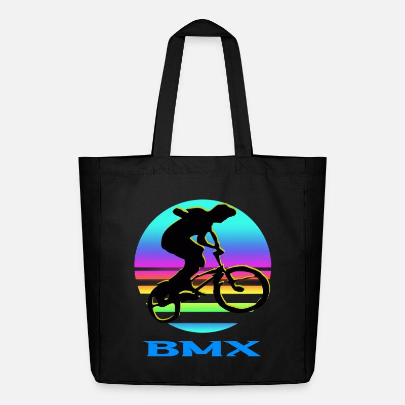 Vélo BMX - Tote bag Stanley/Stella Midweight recyclé - noir