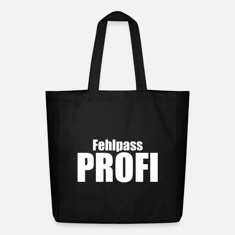 Fehlpass PROFI - Midweight recycelter Stoffbeutel von Stanley/Stella - Schwarz