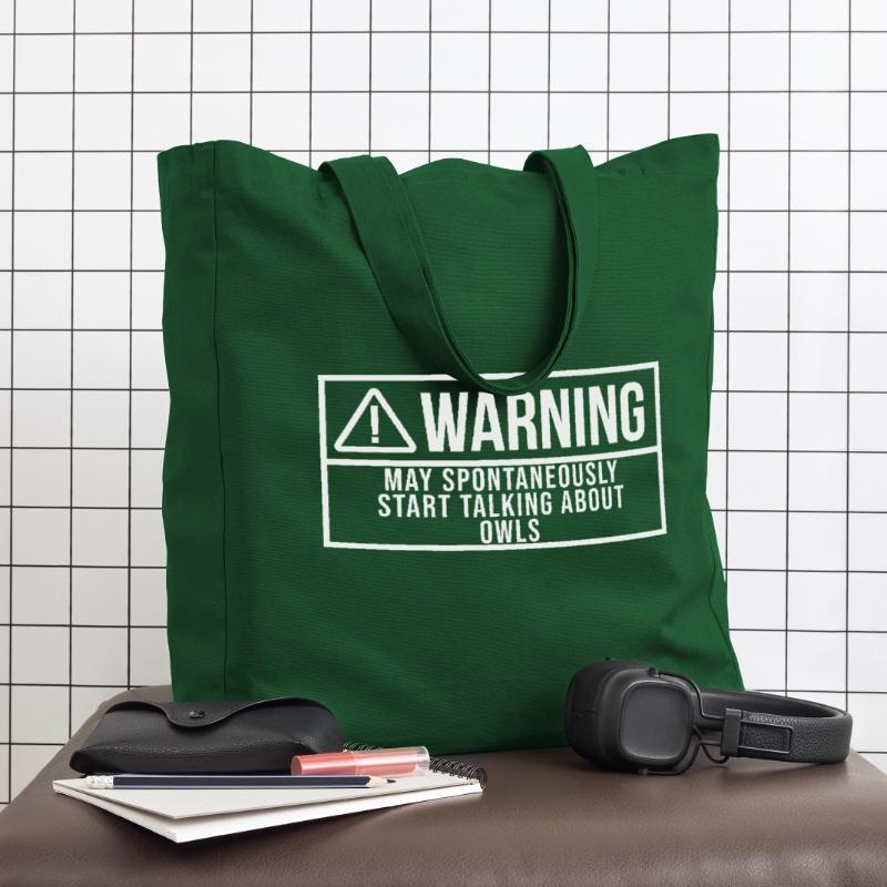 Eule Eule Eule Eule Midweight recycelter Stoffbeutel von Stanley/Stella