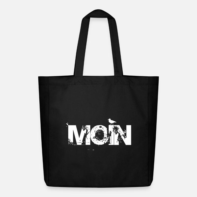 MOIN - Midweight recycelter Stoffbeutel von Stanley/Stella - Schwarz