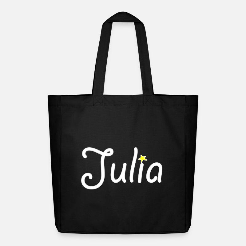 Julia - Midweight recycelter Stoffbeutel von Stanley/Stella - Schwarz