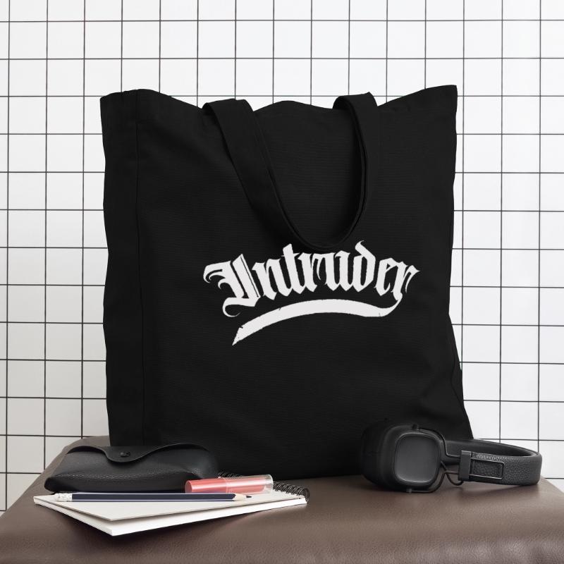 intruder hacker eindringling clan sticker computer Midweight recycelter Stoffbeutel von Stanley/Stella