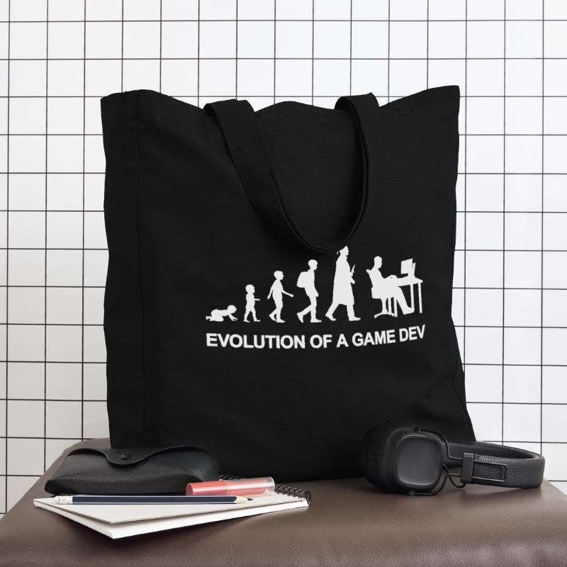 Game Developer Evolution Midweight recycelter Stoffbeutel von Stanley/Stella