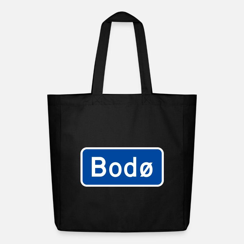Bodø - Midweight Recycled Tote Bag by Stanley/Stella - black