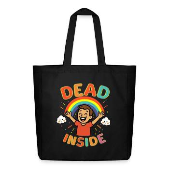 Dead Inside - Midweight Recycled Tote Bag by Stanley/Stella - black - Front