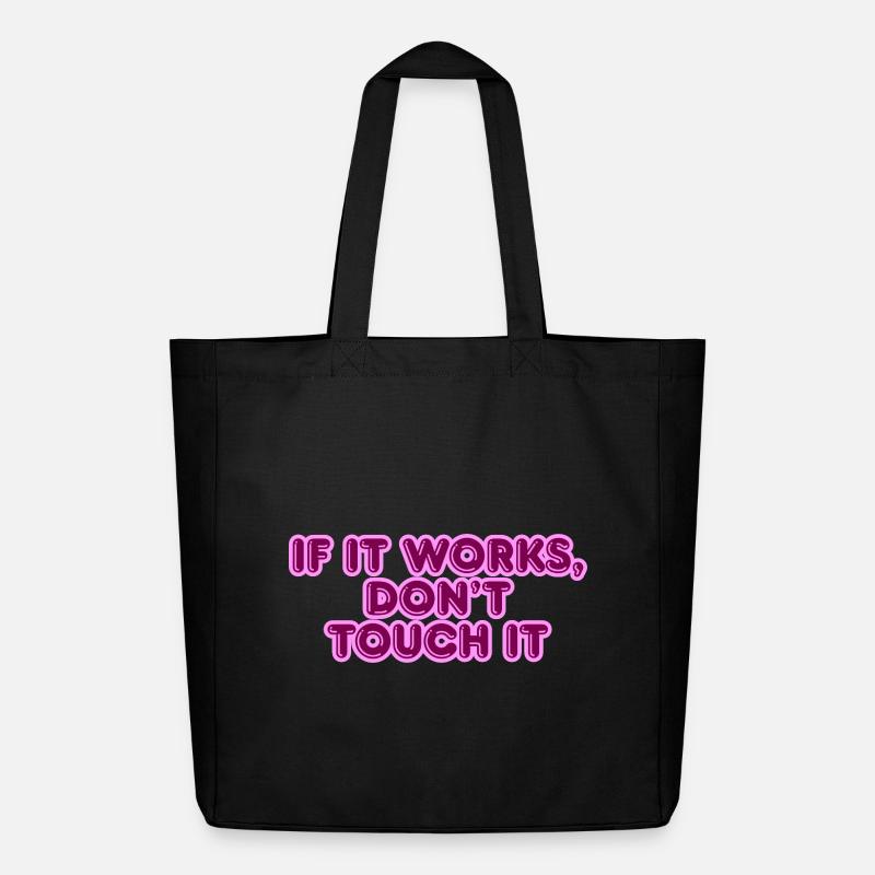 Si ça marche, c’est en disant - Tote bag Stanley/Stella Midweight recyclé - noir