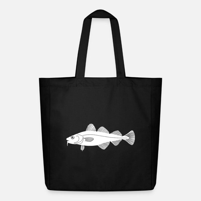 Cod/cod - Midweight Recycled Tote Bag by Stanley/Stella - black