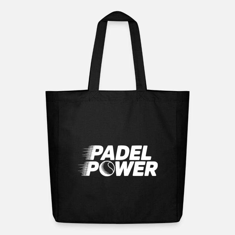 Padel-Kraft - Midweight recycelter Stoffbeutel von Stanley/Stella - Schwarz