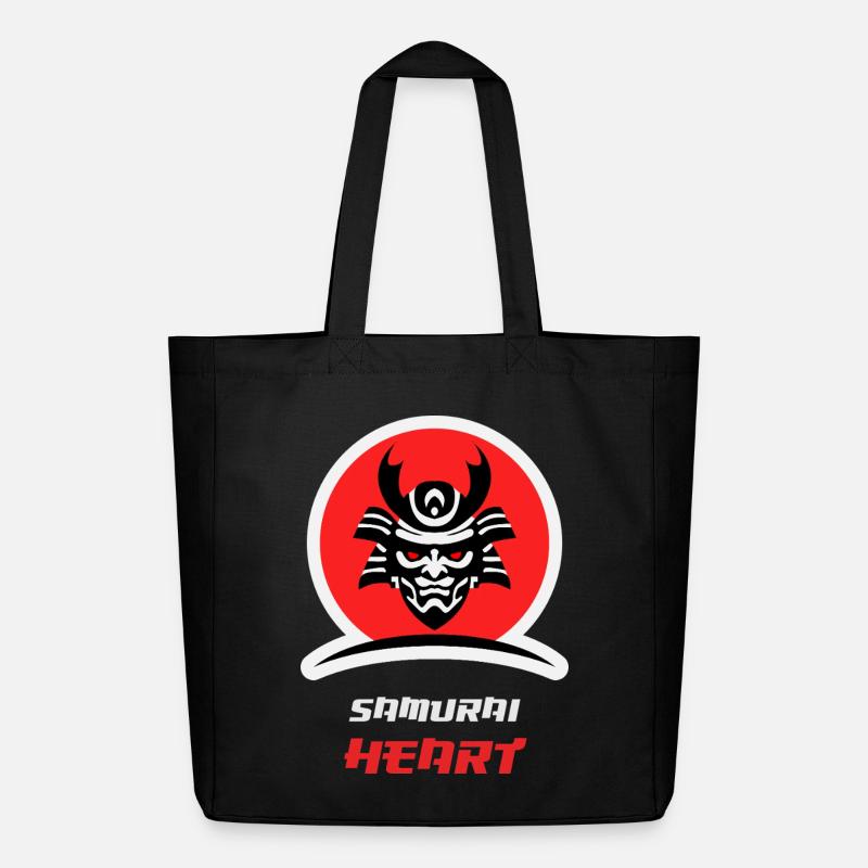 Samurai Workout - Midweight Recycled Tote Bag by Stanley/Stella - black