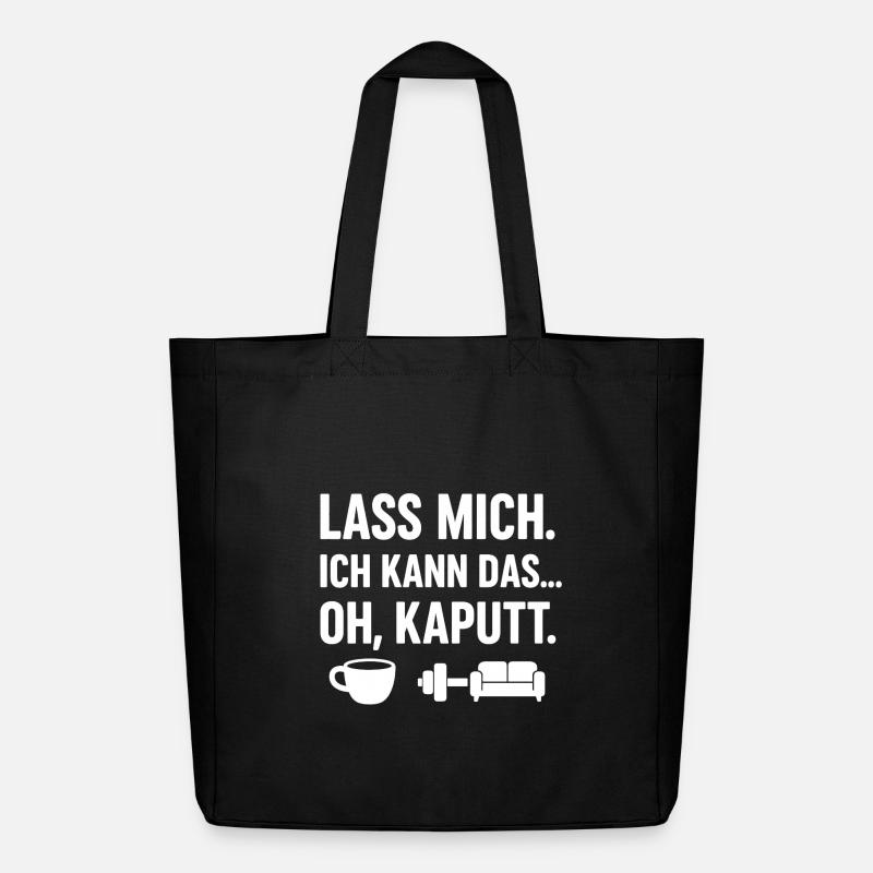 Let me know I can do this oh broken - Midweight Recycled Tote Bag by Stanley/Stella - black