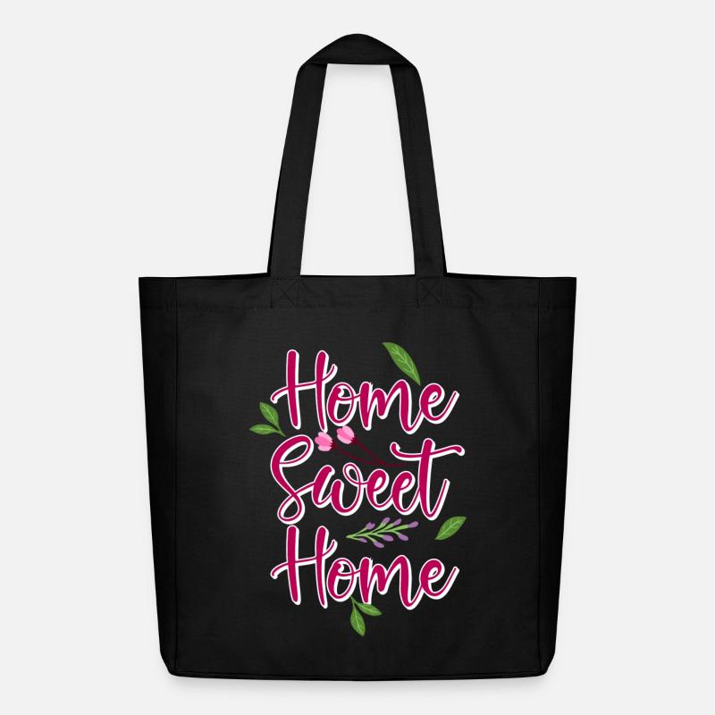 home - Midweight recycelter Stoffbeutel von Stanley/Stella - Schwarz