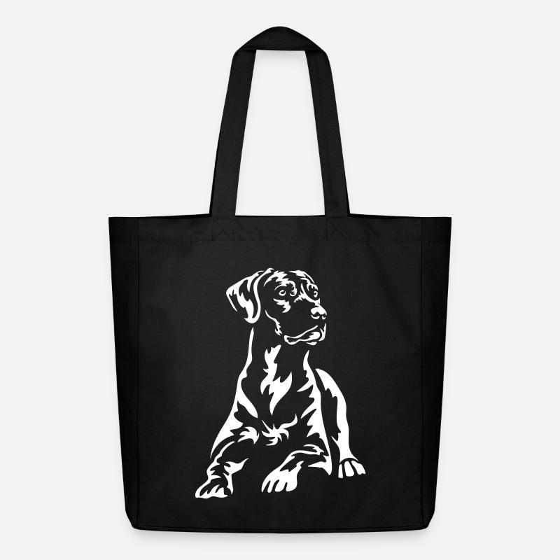 Rhodesian Ridgeback « Black Edition » - Tote bag Stanley/Stella Midweight recyclé - noir