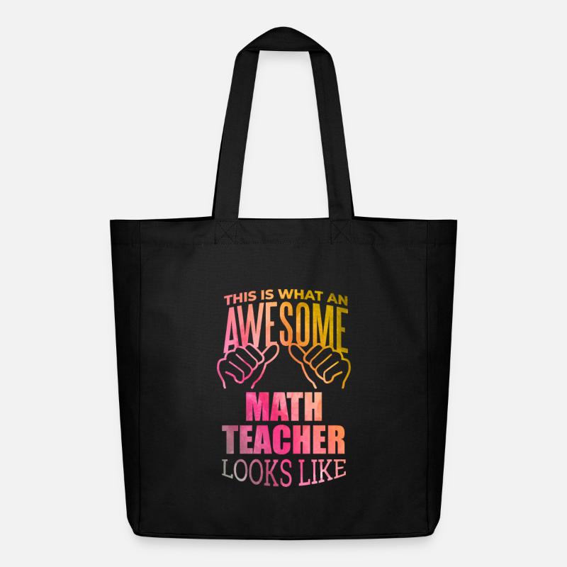 mathématiques - Tote bag Stanley/Stella Midweight recyclé - noir