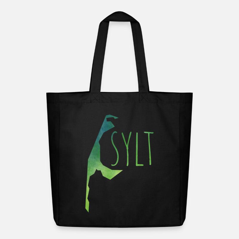 sylt - Midweight recycelter Stoffbeutel von Stanley/Stella - Schwarz
