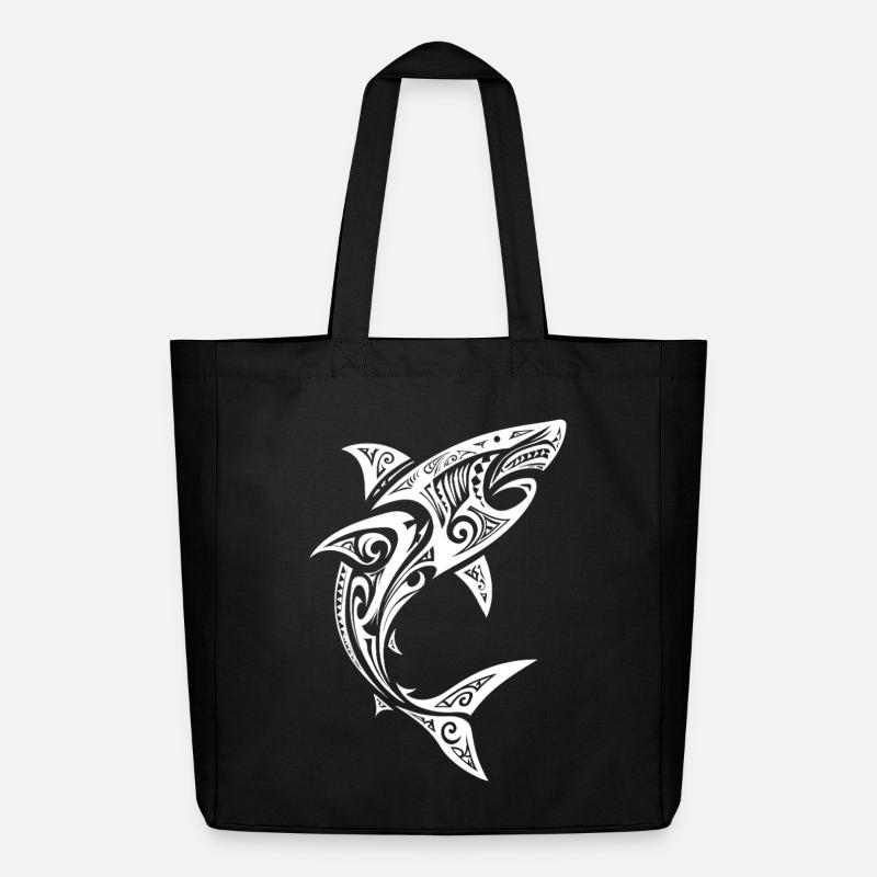 requin - Tote bag Stanley/Stella Midweight recyclé - noir