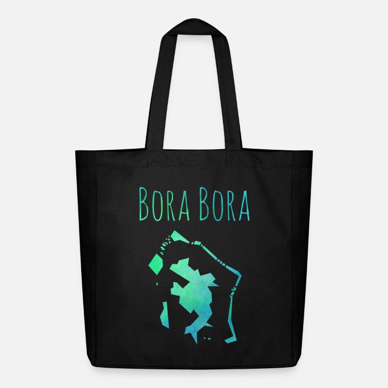bora bora - Midweight recycelter Stoffbeutel von Stanley/Stella - Schwarz