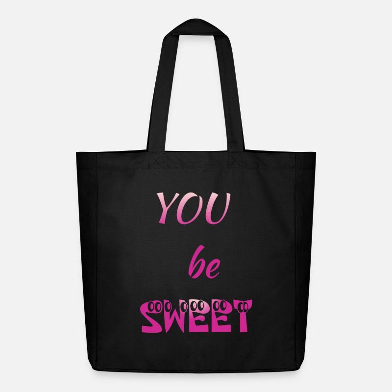 You be Sweet - Midweight recycelter Stoffbeutel von Stanley/Stella - Schwarz