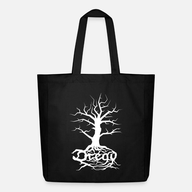 Dread Tree White - Tote bag Stanley/Stella Midweight recyclé - noir