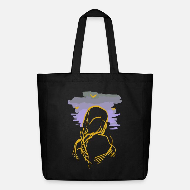 sorcière - Tote bag Stanley/Stella Midweight recyclé - noir