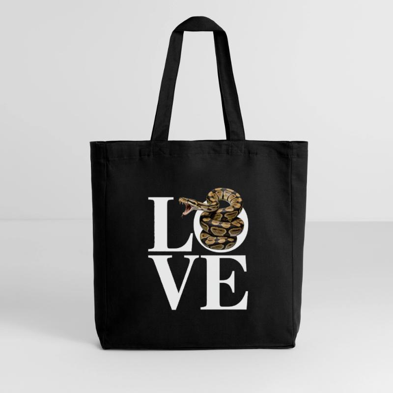 Les serpents rois Python ADORENT les pythons de terrarium Tote bag Stanley/Stella Midweight recyclé